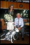Willy Walden met zijn vrouw bij afscheid laatste radioprogramma 24 januari 1988