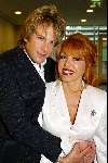 Amsterdam 14 maart 2004
Modeshow Paul Schulten in het Okura hotel.
Adam Curry en Patricia Paay