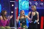Hilversum 6 maart 2004
Idols in studio 22.  
Alice Idols  Meike Idols en Tooske Breugem