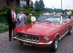 7 Juni 1992
Anneke Gronloh 50 jaar
Hier samen met haar man Wim van de Laan bi een Classic Car