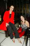 Amsterdam 3 maart 2004
Presentatie nieuw magazine Jacky in Jimmy Woo.
Ans Marcus met Siegried Marcus