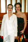 Amsterdam 14 maart 2004
Modeshow Paul Schulten in het Okura hotel.
Ans Marcus en Siegried Marcus