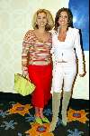Amsterdam 13 maart 2004
Modeshow Mart Visser in het Hilton. Antje Monteiro en Rossana Lima