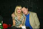 Amsterdam 3 maart 2004
Presentatie nieuw magazine Jacky in Jimmy Woo.
Barry Hay met vrouw tatoeage