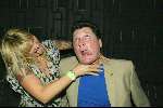 Amsterdam 3 maart 2004
Presentatie nieuw magazine Jacky in Jimmy Woo.
Barry Hay met vrouw   Tatoeage