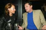 Amsterdam 3 maart 2004
Presentatie nieuw magazine Jacky in Jimmy Woo.
Barry Hay en Mickey Hoogendijk