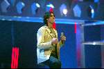 Hilversum 6 maart 2004
Idols in studio 22. Boris Idols tijdens zijn optreden
De 10 finalisten