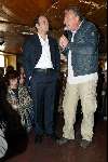 Muiden 29 maart 2003
Presentatie dvd Gerard Joling bij Cafe ome Ko in Muiden.
Henny Huisman met Carlo Boszhard