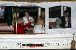 Amsterdam 30 maart 2004
Surpriseparty Caroline Tensen huilend op boot