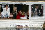 Amsterdam 30 maart 2004
Surpriseparty Caroline Tensen huilend op boot