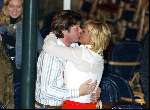 Amterdam 30 maart 2004
Surpriseparty Caroline Tensen Kussend Met Peter Gallas