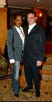 Amsterdam 16 maart 2004
Modeshow Ronald Kolck in koepelkerk.
Chaira Borderslee met vriend