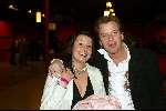 Amsterdam 27 maart 2004
Finale Idols in studio 21.
Edwin janssen met vrouw