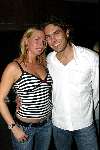 Amstelveen 27 maart 2004
Prsentatie nieuwe Powerplate bij special sports.
Ellemieke Vermolen met vriend Ferenc