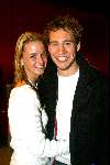 Hilversum 6 maart 2004
Idols in studio 22. Eric Idols met vriendin
De 10 finalisten