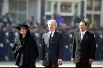 Delft 30 maart 2004
Begrafenis prinses Juliana in Grote kerk 
Frans Weisglas met vrouw