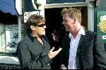 Muiden 29 maart 2003
Presentatie dvd Gerard Joling bij Cafe ome Ko in Muiden.
Gerard Joling met DJ Dave Heijneman