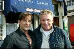 Muiden 29 maart 2003
Presentatie dvd Gerard Joling bij Cafe ome Ko in Muiden.
Henny Huisman en Gerard Joling