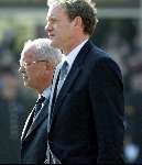 Delft 30 maart 2004
Begrafenis prinses Juliana in Grote kerk 
Gerrit Zalm