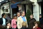 Amsterdam 27 maart 2004
Connie Breukhoven en hans Breukhoven met Marvin op PC Hooftstraat
v