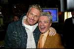 Muiden 29 maart 2003
Presentatie dvd Gerard Joling bij Cafe ome Ko in Muiden.
Henny Huisman met Jacques d Ancona
