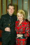 Amsterdam 14 maart 2004
Modeshow Paul Schulten in het Okura hotel.
Inge v Kemenade met vriend