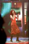 Hilversum 6 maart 2004
Idols in studio 22. Irma Idols tijdens haar optreden
De 10 finalisten  .