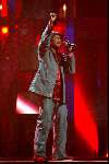 Hilversum 6 maart 2004
Idols in studio 22. JK Idols tijdens zijn optreden
De 10 finalisten  .