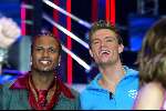 Hilversum 6 maart 2004
Idols in studio 22. JK Idols en Ron Idols  
De 10 finalisten  .