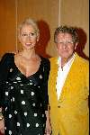 Amsterdam 13 maart 2004
Modeshow Mart Visser in het Hilton. 
Monique des Bouvrie en Jan des Bouvrie