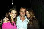 Amsterdam 3 maart 2004
Presentatie nieuw magazine Jacky in Jimmy Woo.
Jeroen v d Mast (Elite) met zijn vriendin  Wendy Dubbelt (r)en haar zus