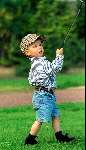 Eindhoven 16 Mei 1993.
Junior Smulders net 2 jaar oud met papa en mama golfend op golfbaan Welschap.    Golfen