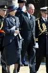Delft 30 maart 2004
Begrafenis prinses Juliana in Grote kerk 
Koningin Margrethe en koning Juan Carlos
