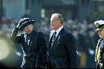 Delft 30 maart 2004
Begrafenis prinses Juliana in Grote kerk 
Koning Juan Carlos v Spanje en Koningin Margrethe van Denemarken