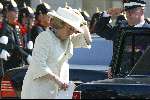 Delft 30 maart 2004
Begrafenis prinses Juliana in Grote kerk 
Koningin Beatrix