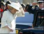 Delft 30 maart 2004
Begrafenis prinses Juliana in Grote kerk 
Koningin Beatrix