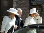 Delft 30 maart 2004
Begrafenis prinses Juliana in Grote kerk 
Koningin Beatrix Prins Bernhard en Prinses Irene