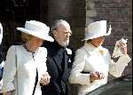 Delft 30 maart 2004
Begrafenis prinses Juliana in Grote kerk 
Koningin Beatrix Prins Bernhard en Prinses Irene