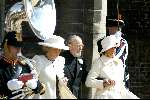 Delft 30 maart 2004
Begrafenis prinses Juliana in Grote kerk 
Koningin Beatrix Prins Bernhard en Prinses Irene