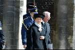Delft 30 maart 2004
Begrafenis prinses Juliana in Grote kerk 
Koning Albert  en koningin Paola