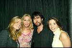 Amsterdam 3 maart 2004
Presentatie nieuw magazine Jacky in Jimmy Woo.
Mari v d Ven Ellemieke Vermolen en Rosanna Lima