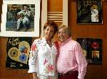 Weert, 29 Maart 2004
Marianne Weber met Johnny Hoes
