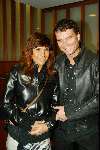 Amsterdam 14 maart 2004
Modeshow Paul Schulten in het Okura hotel.
DJ Marcello met zijn vriendin Marisol
