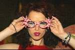 Amsterdam 27 maart 2004
Finale Idols in studio 21.
Marlies  Idols  met rare bril