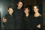 Amersfoort 12 oktober 2003
Premiere zeg ns Aa in de flint
bas westerweel met babette v veen en marloes flitsma met dochter