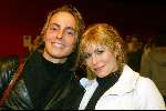Hilversum 6 maart 2004
Idols in studio 22. Maud Idols met vriend
De 10 finalisten  .