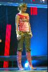 Hilversum 6 maart 2004
Idols in studio 22. Maud Idols tijdens haar optreden