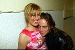 Hilversum 6 maart 2004
Idols in studio 22. Maud Idols met vriend
Eerste finale ronde 2004
