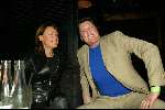 Amsterdam 3 maart 2004
Presentatie nieuw magazine Jacky in Jimmy Woo.
Barry Hay en Mickey Hoogendijk