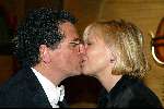 Amsterdam 16 maart 2004
Premiere in Tushinski Amsterdam.
Monique v d Ven en Edwin de Vries  kussend
